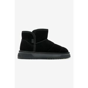 Ghete slip-on din piele intoarsa Atlas - Negru imagine