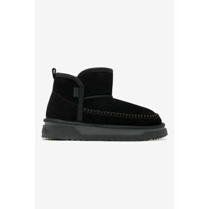 Ghete slip-on din piele intoarsa Atlas - Negru imagine