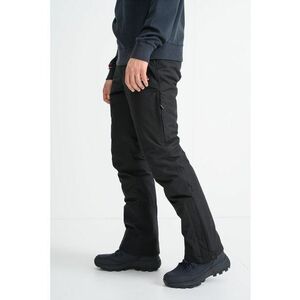 SUPERDRY - Pantaloni slim fit cu slituri laterale pentru ski - Negru imagine