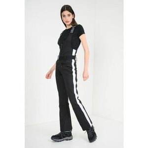 SUPERDRY - Salopeta impermeabila pentru ski Luxe Dungaree - Alb/Negru imagine