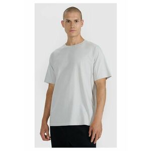 Tricou Oversize - gri deschis - bumbac - Gri deschis imagine