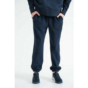 Pantaloni de trening cu croiala regular-fit si buzunare laterale - Albastru ultramarin imagine