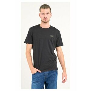 Kenvelo - Tricou barbat cu maneca scurta si logo ( BLACK - Material: Bumbac - Negru imagine