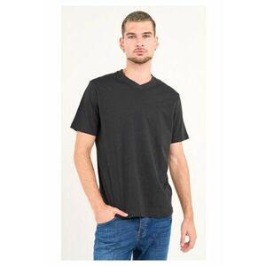Kenvelo - Tricou barbat cu maneca scurta ( DARK NAVY - Material: Bumbac - Negru imagine