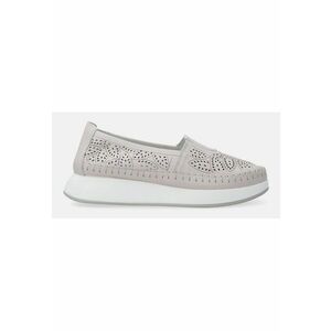Loafers din piele cu perforatii imagine