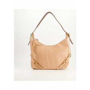 Geanta de umar - piele naturala - roz - 28x37x9cm - cu 2 buzunare interioare - 1 buzunar exterior - curea reglabila. imagine