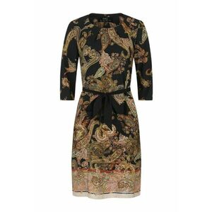 Rochie cu imprimeu paisley si maneci 3/4 imagine
