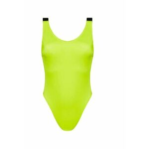 Costum de baie dama - verde - poliester reciclat/elastan imagine