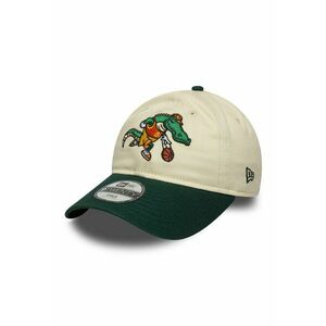 Sapca cu aplicatie grafica - pentru baseball 9Twenty - Portocaliu/Verde englez/Crem imagine