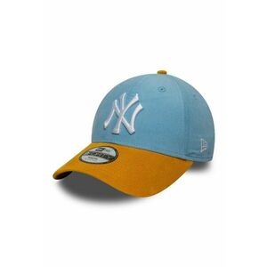 Sapca cu design colorblock - pentru baseball 9Forty - Galben sofran/Albastru azur imagine