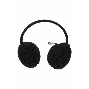 Protectie de urechi din material teddy - Negru imagine