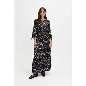 Rocie maxi cu o curea - Alb/Bleumarin imagine