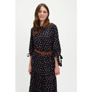 Rocie maxi cu o curea - Roz somon/Bleumarin imagine