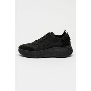 Pantofi sport cu insertii de plasa Nebula - Negru imagine