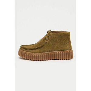 Ghete de piele nabuc Torhill-Moss - Verde sparanghel imagine