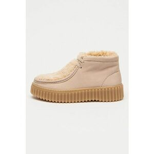 Ghete de piele nabuc Torhill-Moss - Bej imagine