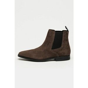 Ghete Chelsea din piele intoarsa Paulton Easy - Maro imagine