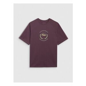 Tricou Oversize Femei - Violet - Violet inchis imagine