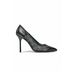 Pantofi cu toc subtire Sarabande KL30925A - Negru imagine