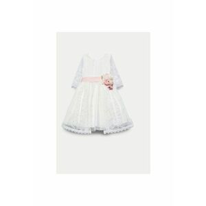 Rochie fete Abel Lula - 5041 - Poliester - Ecru imagine