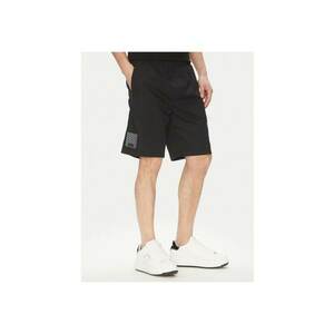 Pantaloni scurti sport barbati 265709 552600 - Bumbac - Negru - Negru imagine