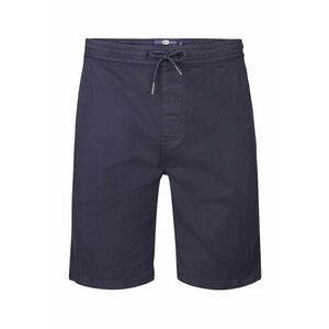Pantaloni scurti din material textil Barbati - Bleumarin - 97% bumbac - 3% elastan - Bleumarin imagine
