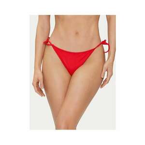 Slip de bikini dama - rosu - 78% poliamida reciclata - 22% elastan imagine