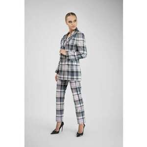 Pantalon conic in carouri imagine