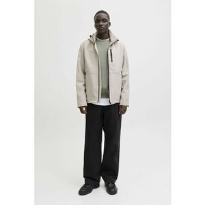 Bluza de trening cu decolteu la baza gatului si model uni - Verde pal imagine