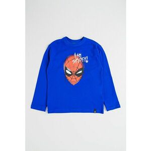 Bluza din bumbac cu imprimeu Spider-Man - Rosu/Negru/Albastru royal imagine