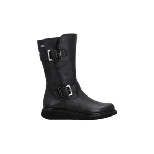 Cizme casual - dama - D3980-00 negru - piele naturala - Negru imagine