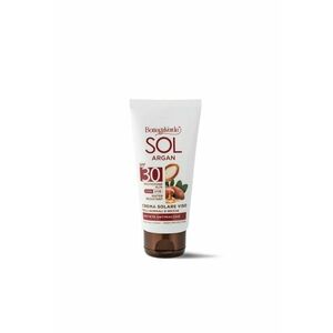 Crema antirid - cu protectie solara - cu ulei de argan - pentru ten uscat - SPF 30 - Sol Argan - 50 ML - imagine