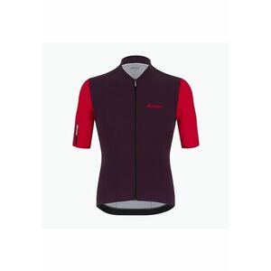 Tricou de ciclism pentru barbati - Rosu/Negru imagine