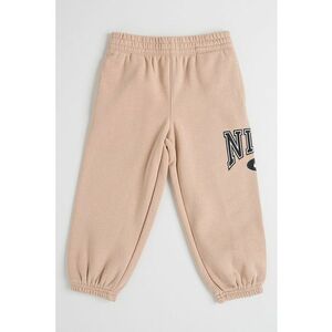 Pantaloni de trening cu logo Game Day - Maro deschis/Negru imagine