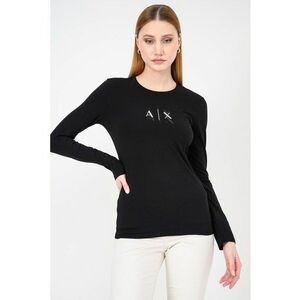 Bluxs din amestec de bumbac cu logo - Alb/Negru imagine