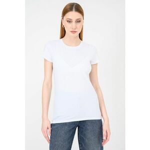 Tricou slim fit - Alb optic imagine