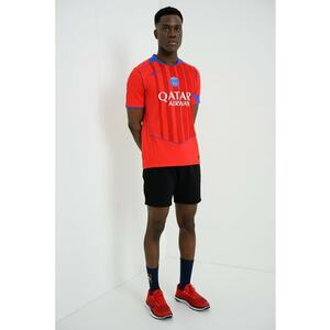 Tricou pentru fotbal Paris Saint-Germain 2025/26 Total 90 - Rosu/Albastru royal imagine