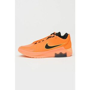 Pantofi LeBron Witness 9 pentru baschet - Negru/Portocaliu neon imagine