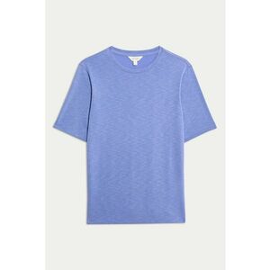Tricou supradimensionat din amestec de modal - Lila imagine