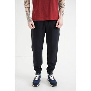 Pantaloni uni de trening din amestec de bumbac - Albastru ultramarin imagine