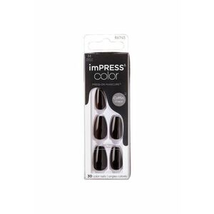 Unghii False IMPRESS - 30 buc - Negru imagine