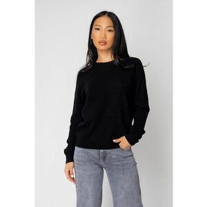 Pulover din 100% Lana Negru - Negru imagine