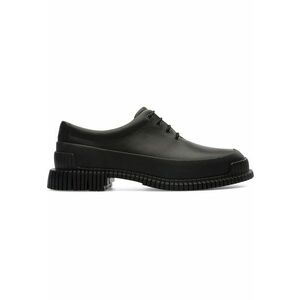 Pantofi low-cut din piele Pix 1037 - Negru imagine