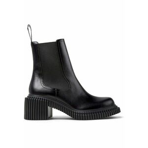 Ghete de piele Pix London - Negru imagine