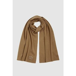 Fular cu aplicatie logo - Caramel imagine