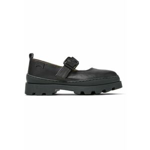 Pantofi de piele Brutus 165541 - Negru imagine