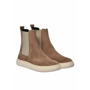 Ghete Chelsea din piele intoarsa - Maro taupe imagine