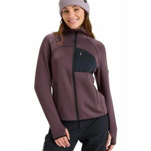Bluza cu fermoar pentru ski Soaring Heights - Violet prafuit/Negru imagine