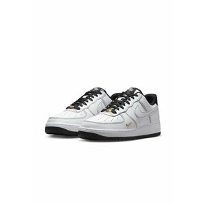 Tenisi barbati Air Force 1'07 Mini Jewel - piele naturala/sintetic/textil - alb/negru imagine
