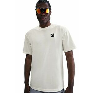 Tricou lejer din bumbac Max90 - Gri/Kaki inchis/Crem imagine